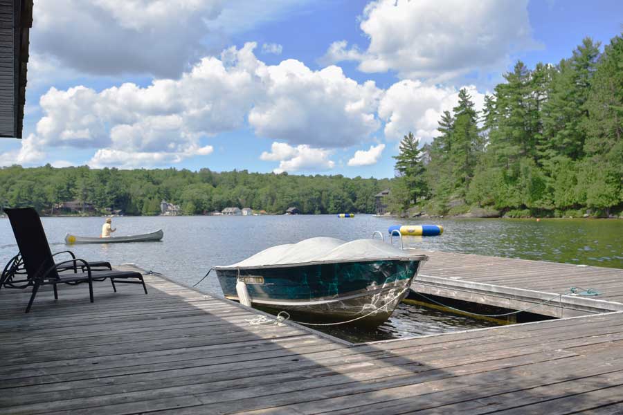 Waterfront access of Legend fishing boat